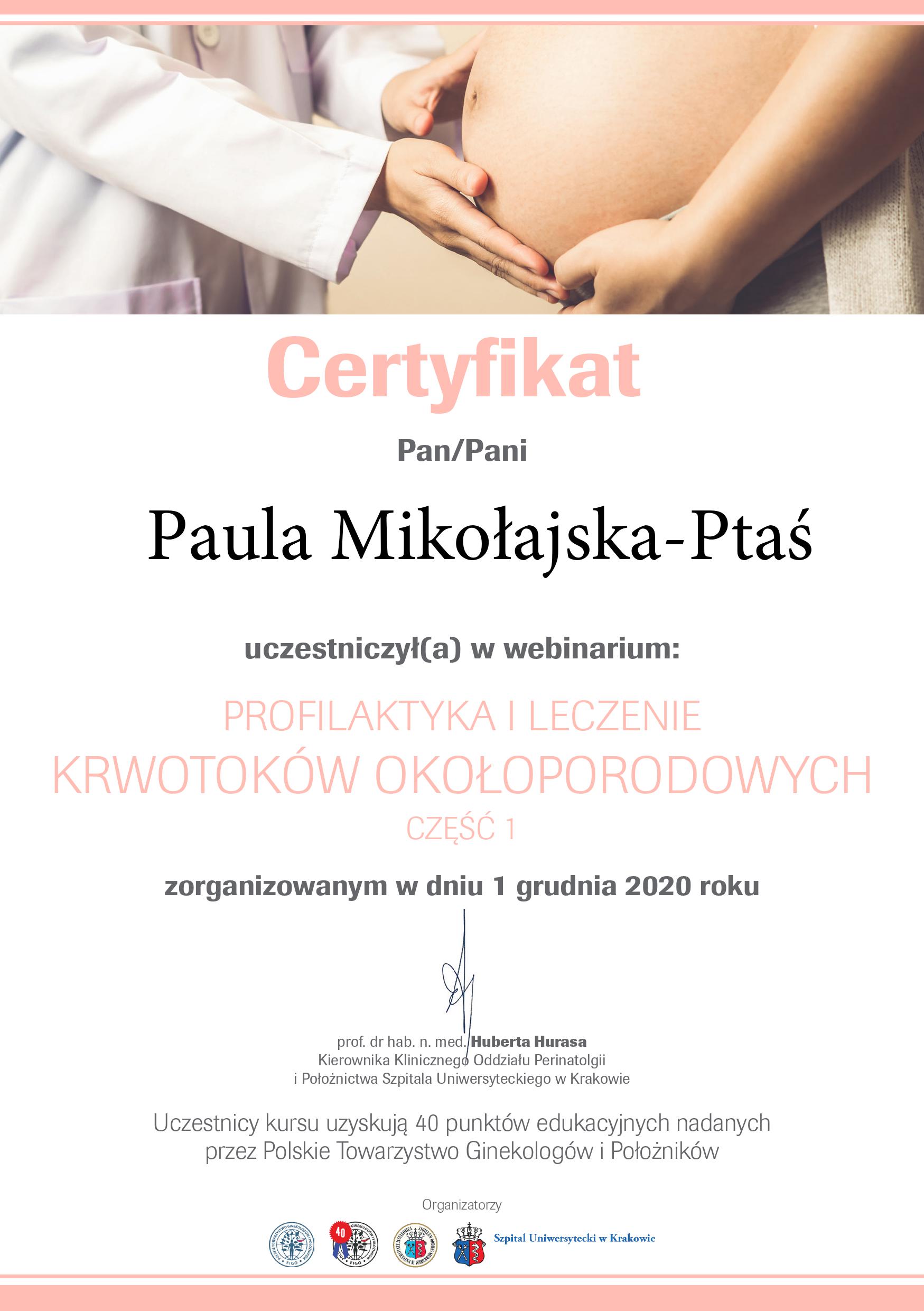 Certyfikat 8